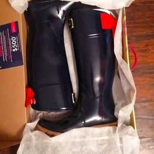 Joules Rain boots with bow